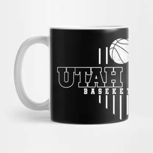 Vintage Pattern Utah Sports Proud Name Classic Mug